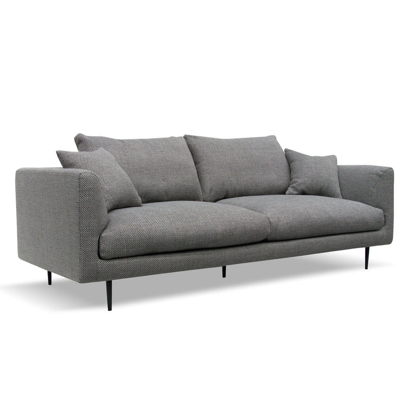 4 Seater Fabric Sofa - Passive Grey