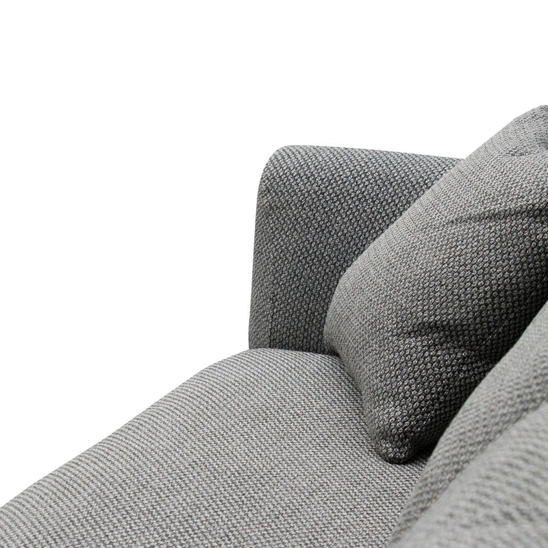 4 Seater Fabric Sofa - Passive Grey