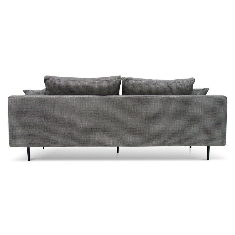 4 Seater Fabric Sofa - Noble Grey