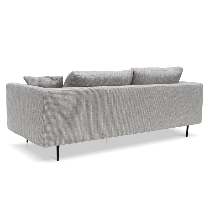 4 Seater Fabric Sofa - Noble Grey