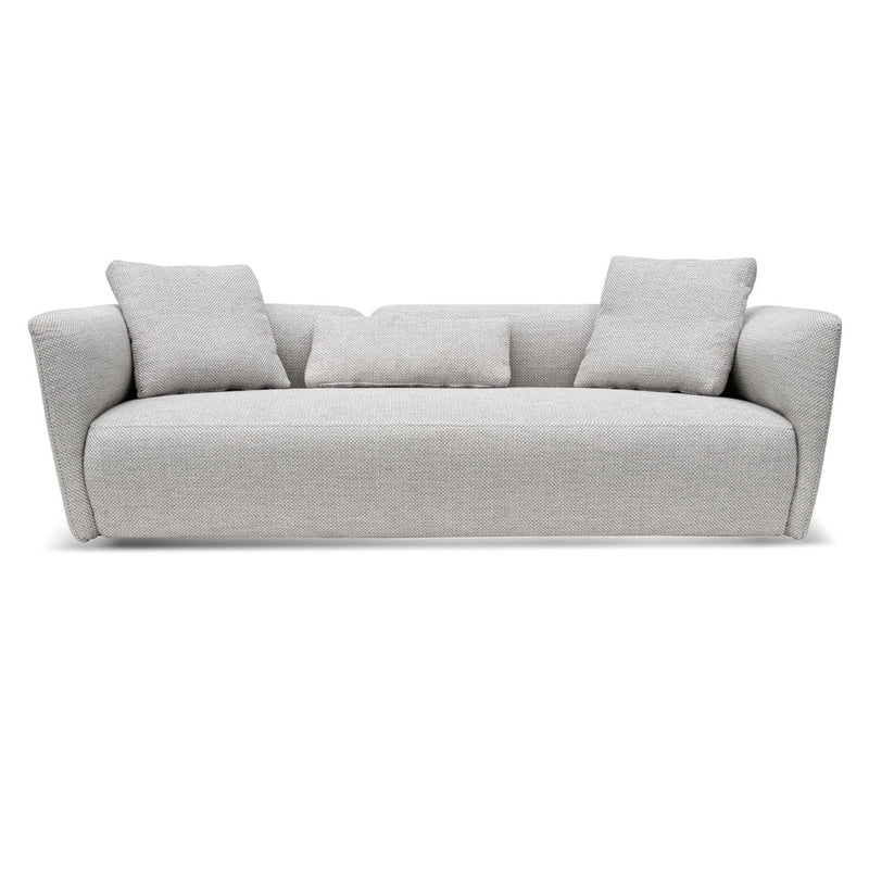 3 Seater Fabric Sofa - Noble Grey