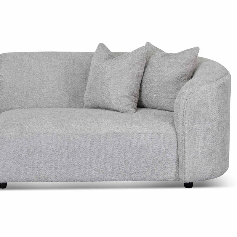 4 Seater Sofa - Charcoal Fleece