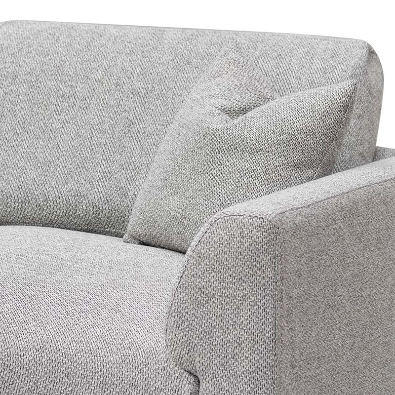 4 Seater Fabric Sofa - Grey