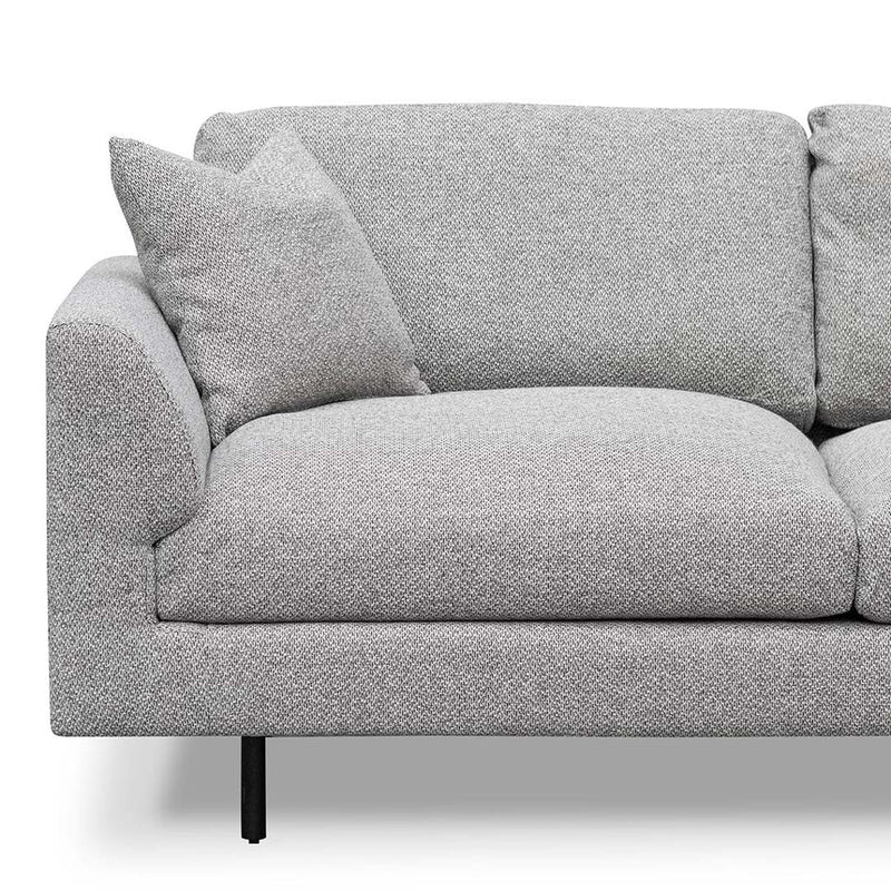 4 Seater Fabric Sofa - Grey