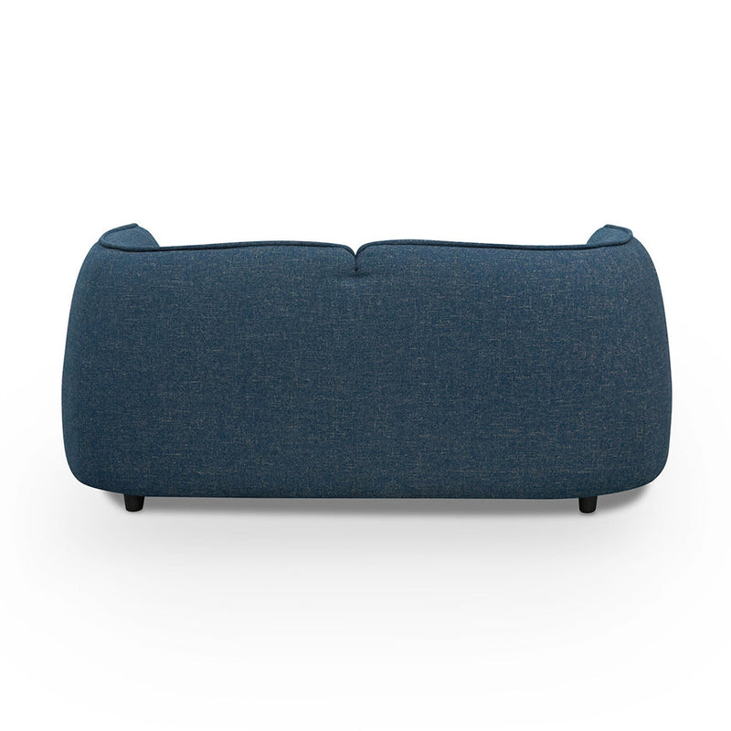 2 Seater Fabric Sofa - Dark Blue