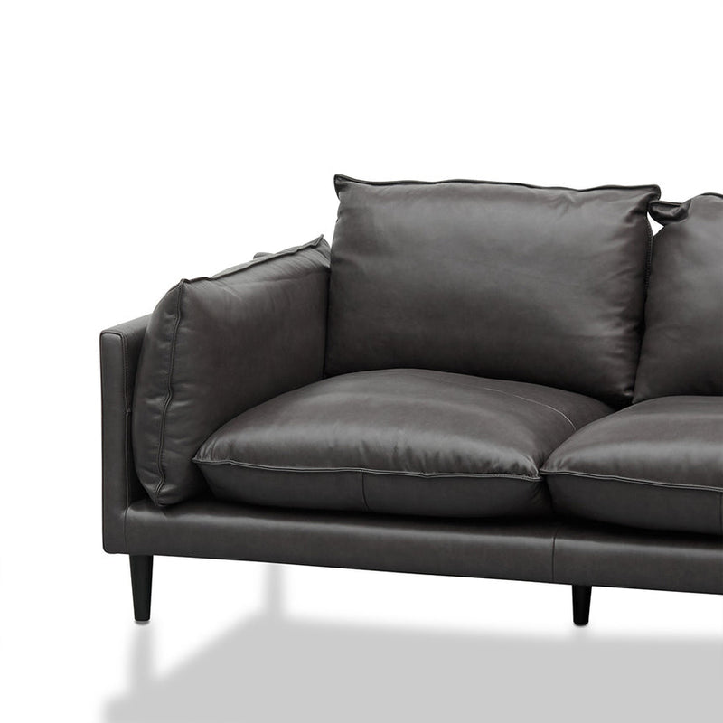 2 Seater Sofa - Shadow Grey Leather