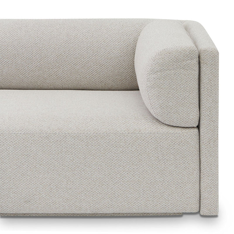 4 Seater Fabric Sofa - Sterling Sand