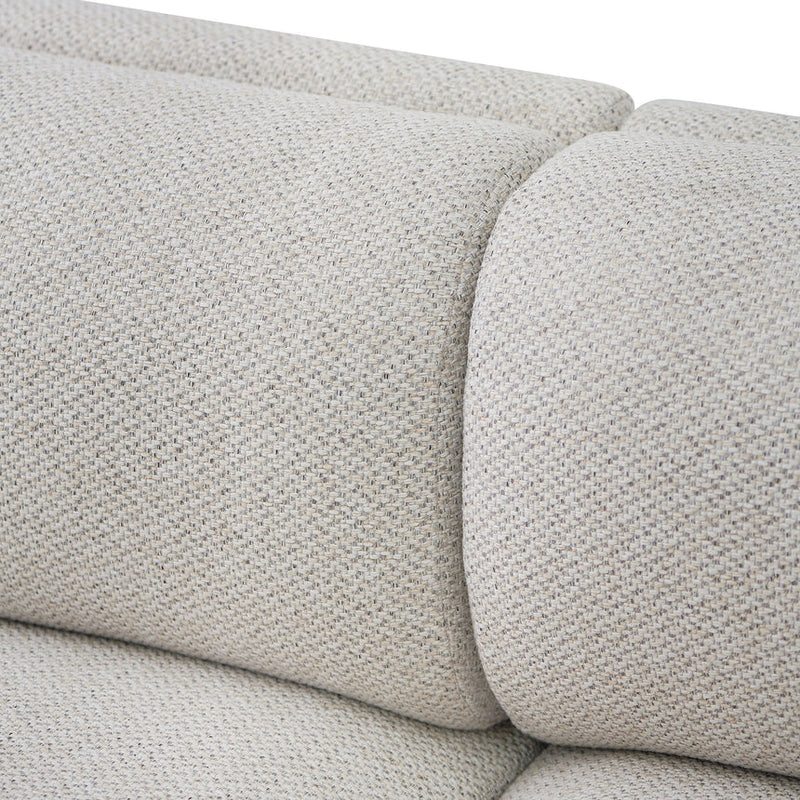 4 Seater Fabric Sofa - Sterling Sand