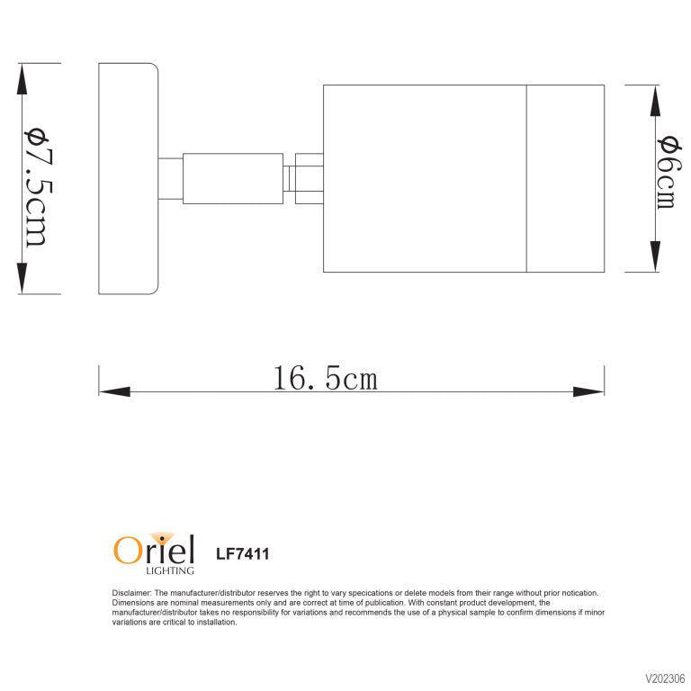 VARDE LED ADJUSTABLE Stainless Steel