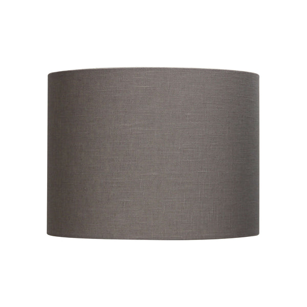 30cm Drum Putty Burlap Shade