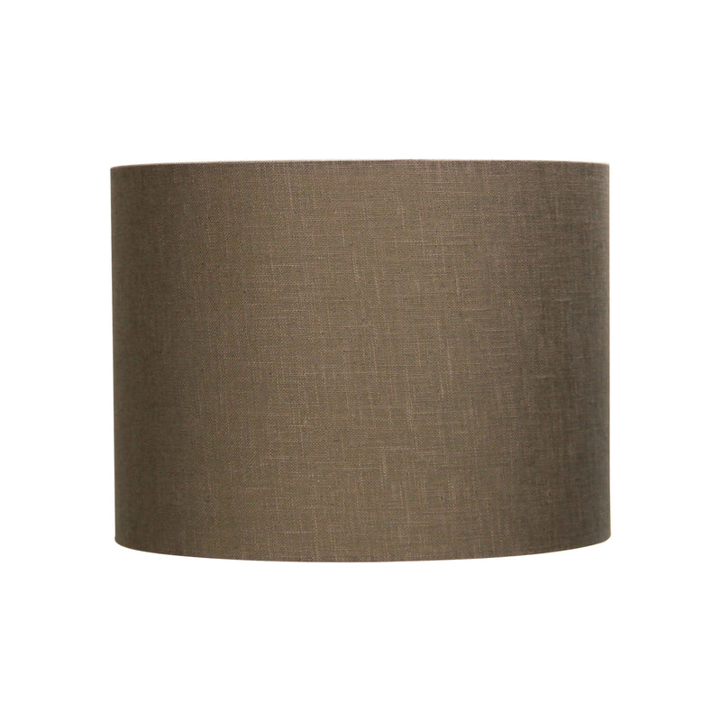 30cm Drum Coffee Burlap Shade