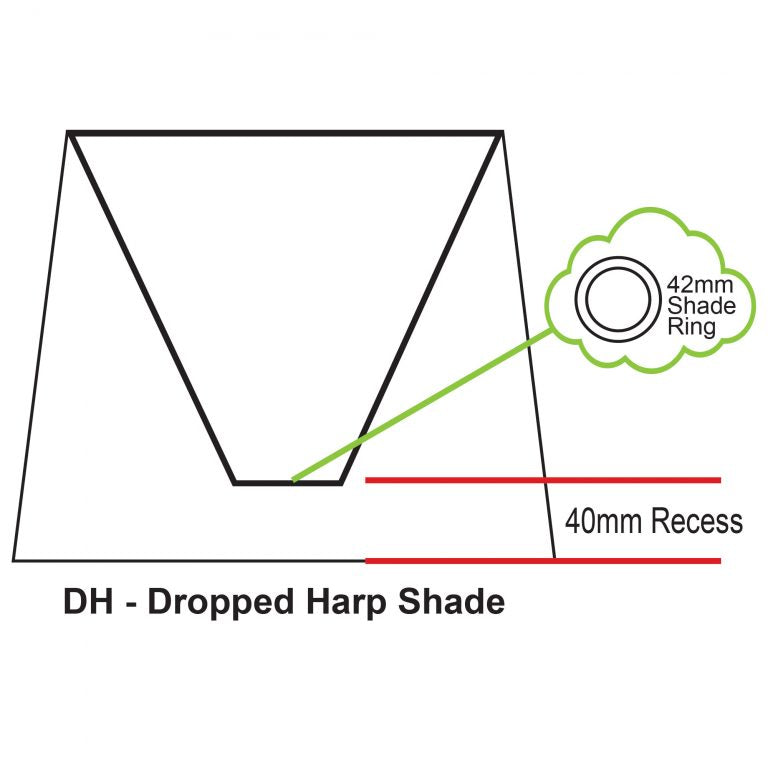 27cm Sundial Yellow Shade