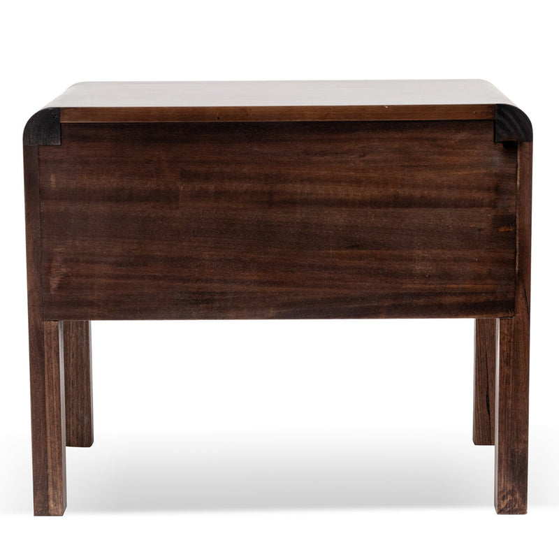 Single Drawer Bedside Table - Walnut