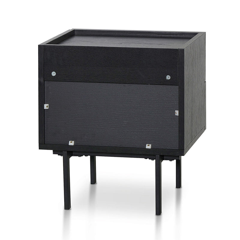 Bedside Table - Full Black