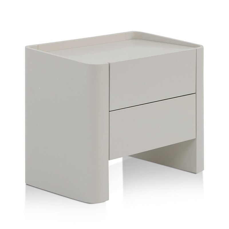 Bedside Table - Matte Black