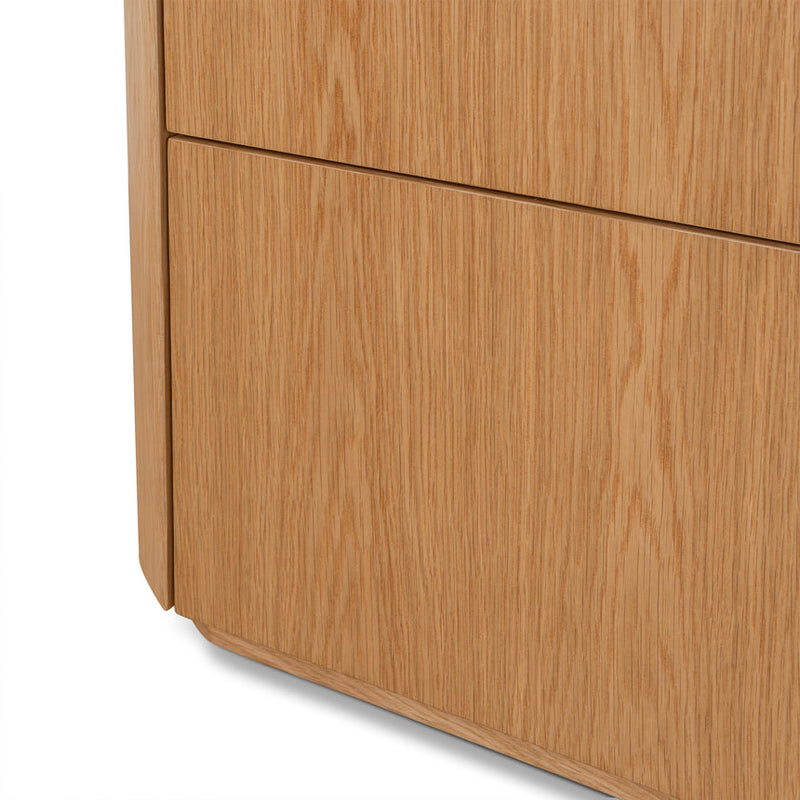 60cm Bedside Table - Natural Oak