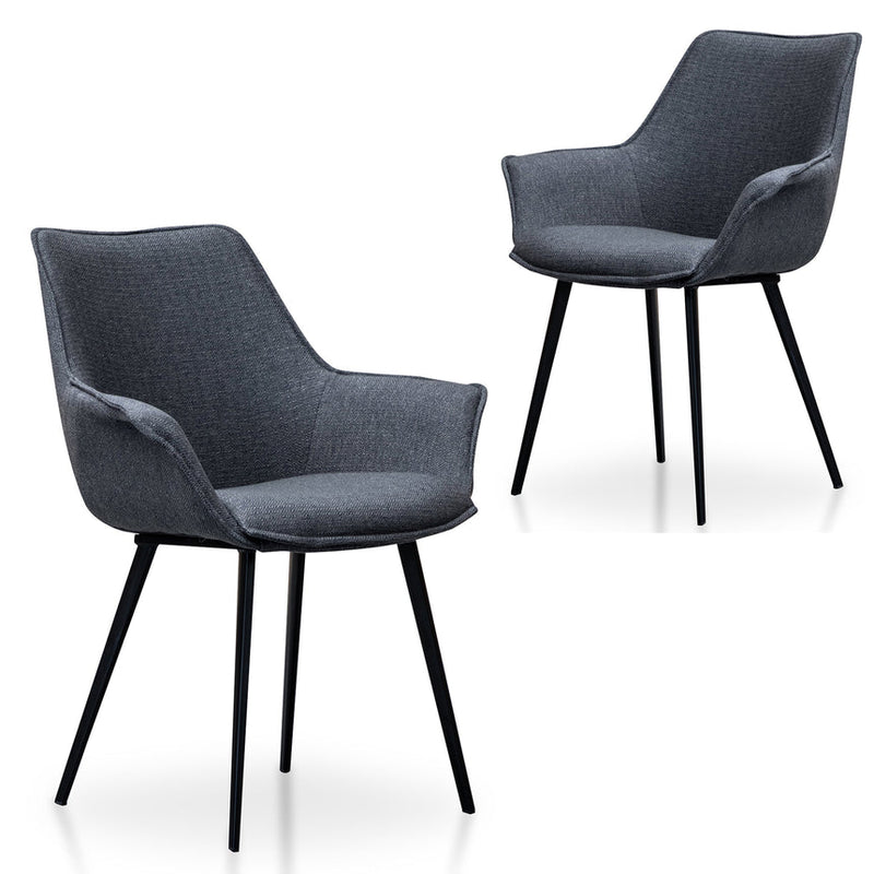 Dining Chair - Pepper Boucle (Set of 2)