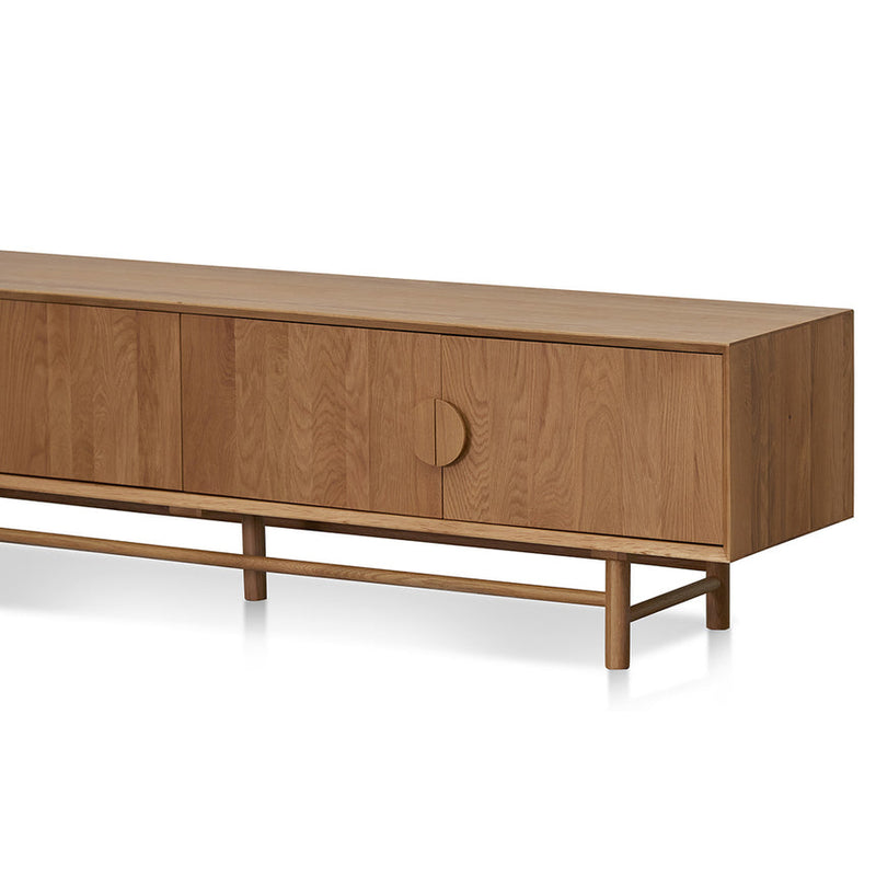 2.1m Entertainment TV Unit - Natural