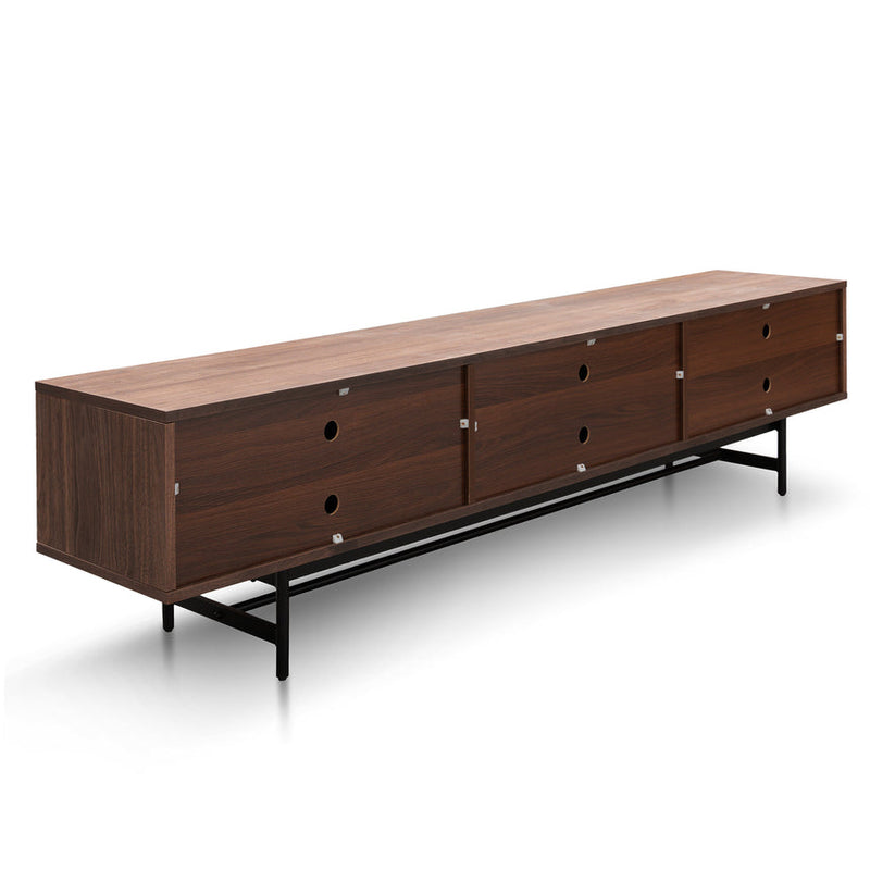 2.1m Wooden aEntertainment TV Unit - Natural