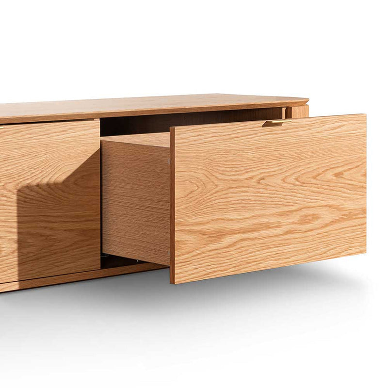 2.4 TV Entertainment Unit - Natural Oak