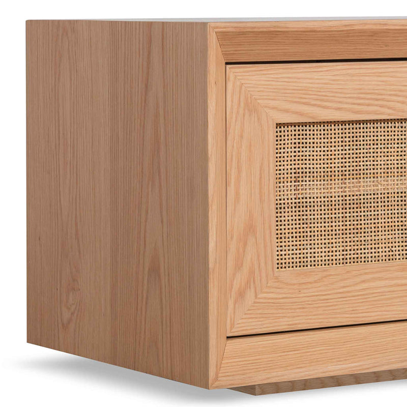 Rattan Doors 2.3m TV Entertainment Unit - Natural