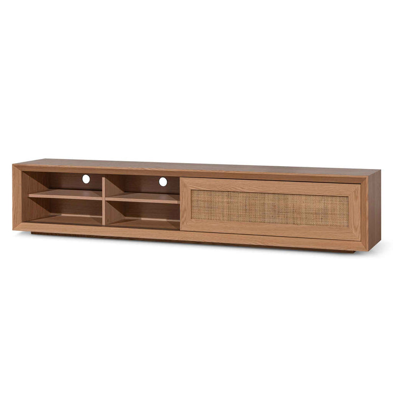 Rattan Doors 2.3m TV Entertainment Unit - Natural