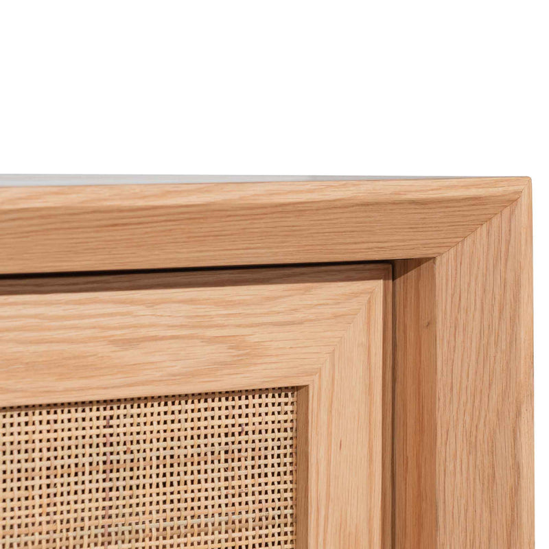 Rattan Doors 2.3m TV Entertainment Unit - Natural