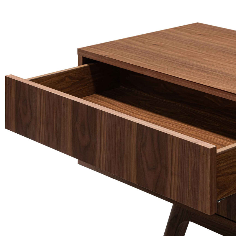 2.1m TV Entertainment Unit - Walnut