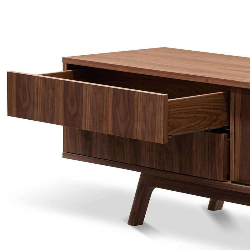 2.1m TV Entertainment Unit - Walnut