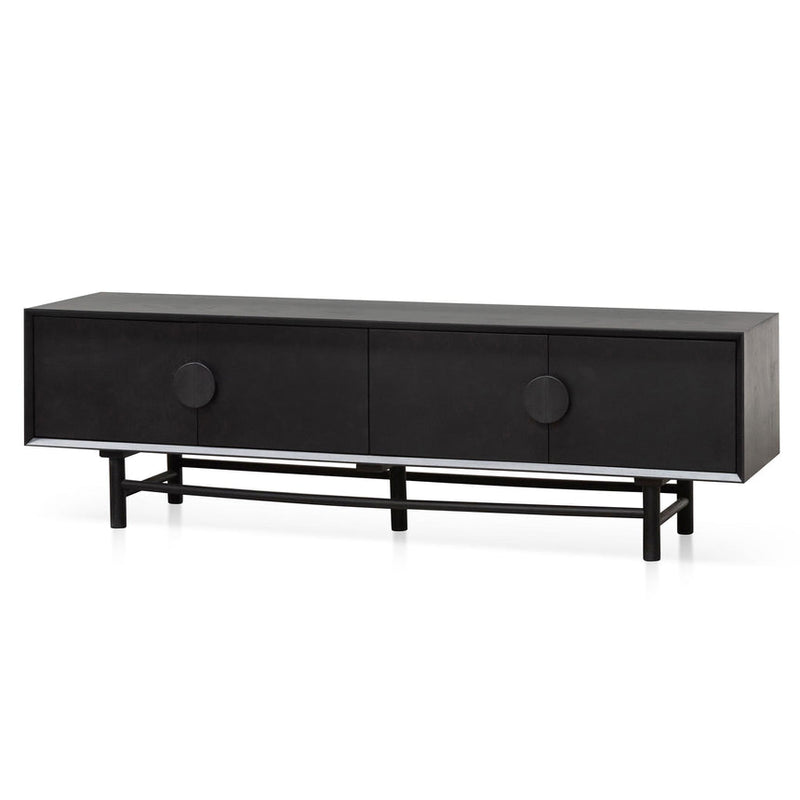 1.8m Wooden TV Entertainment Unit - Natural