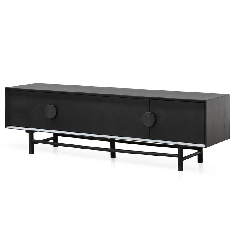 1.8m Wooden TV Entertainment Unit - Natural