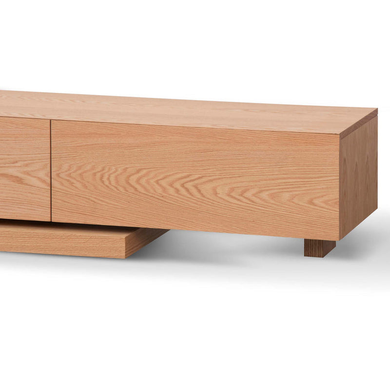 Extendable TV Entertainment Unit - Natural