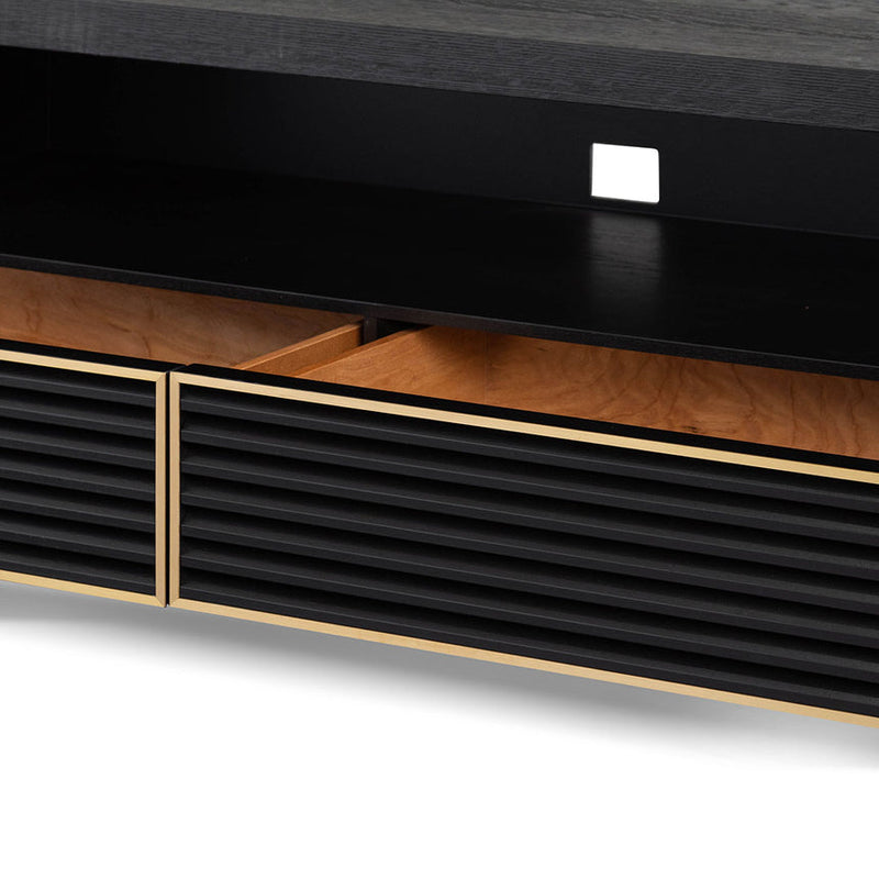 2m TV Entertainment Unit - Walnut