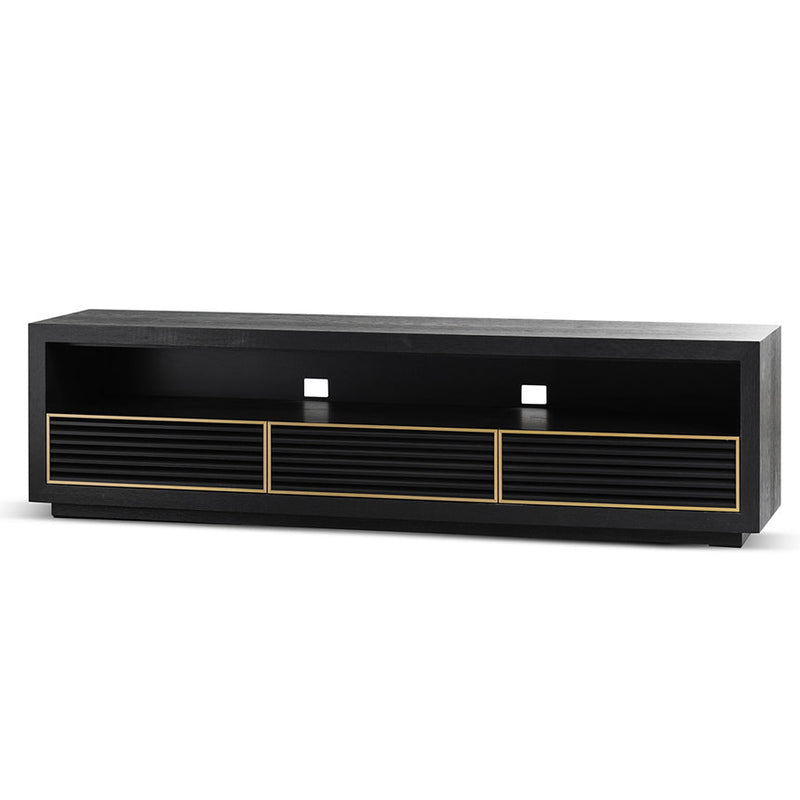 2m TV Entertainment Unit - Walnut