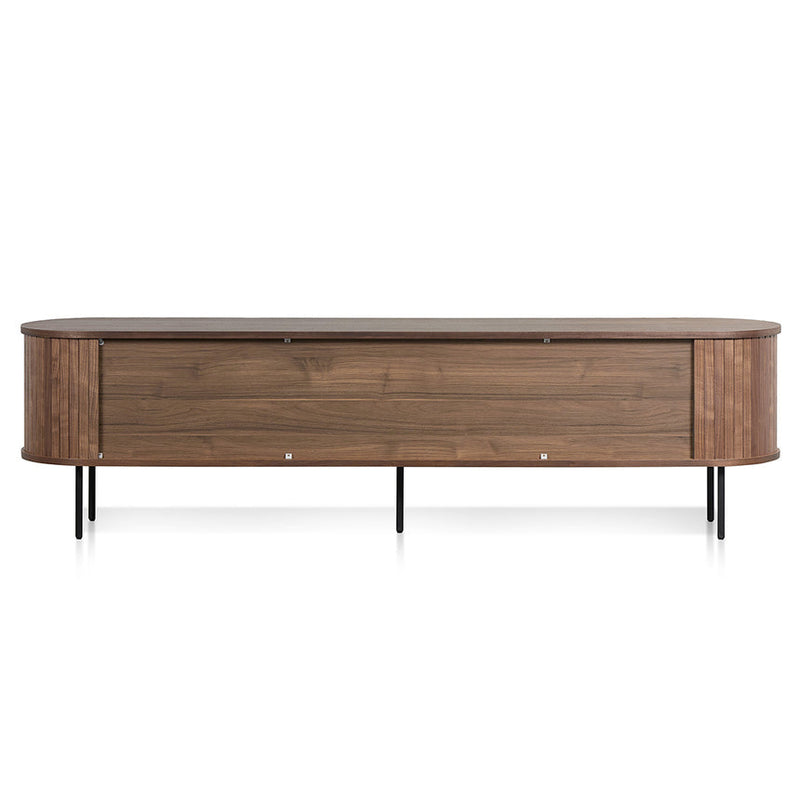 2m TV Entertainment Unit - Walnut