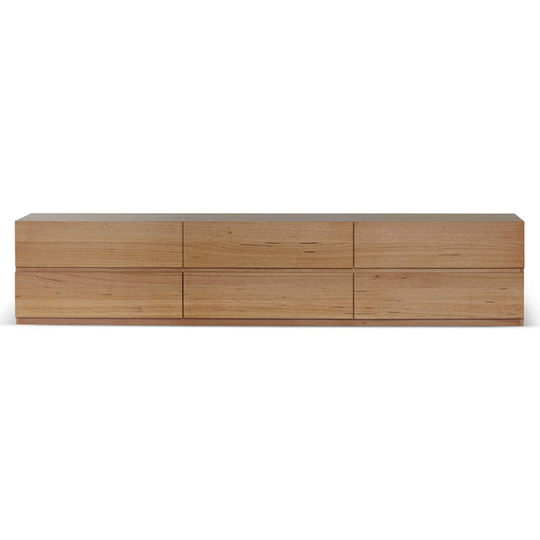 2.4m TV Entertainment Unit - Messmate