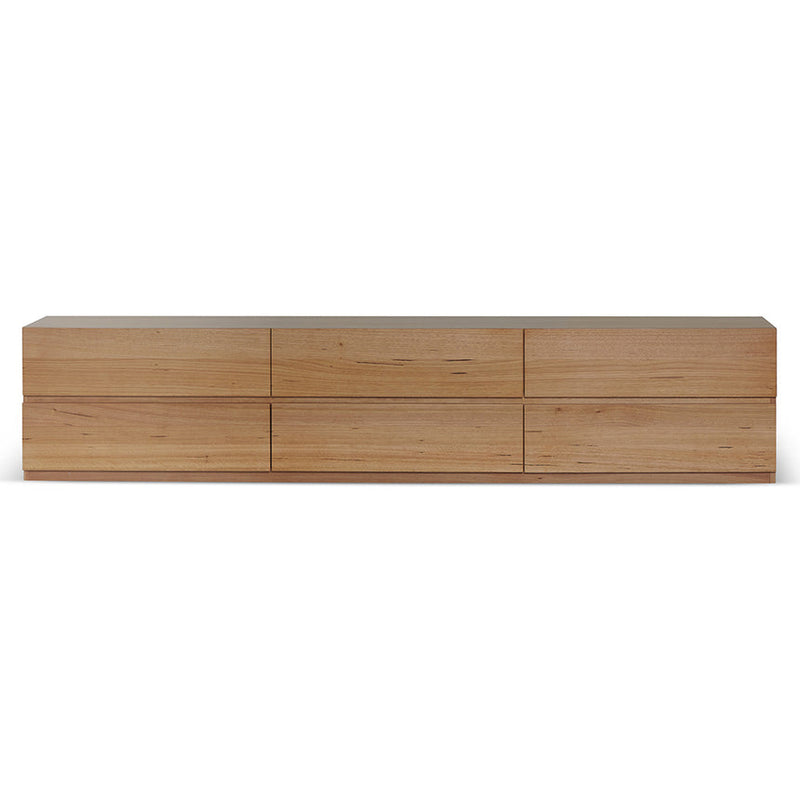 2.4m TV Entertainment Unit - Messmate