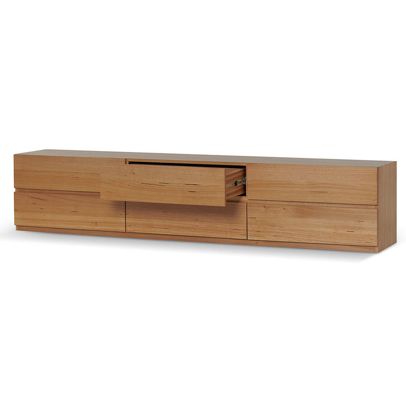 2.4m TV Entertainment Unit - Messmate