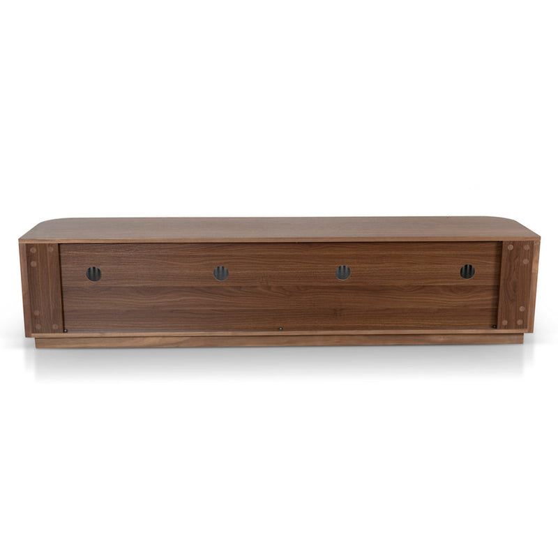 2m TV Entertainment Unit - Walnut