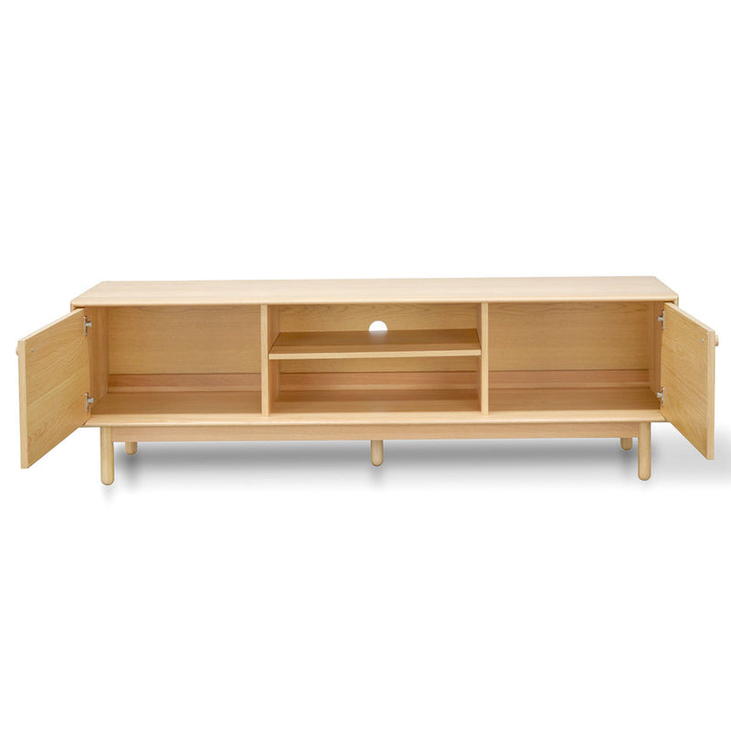 1.8m TV Entertainment Unit - Natural