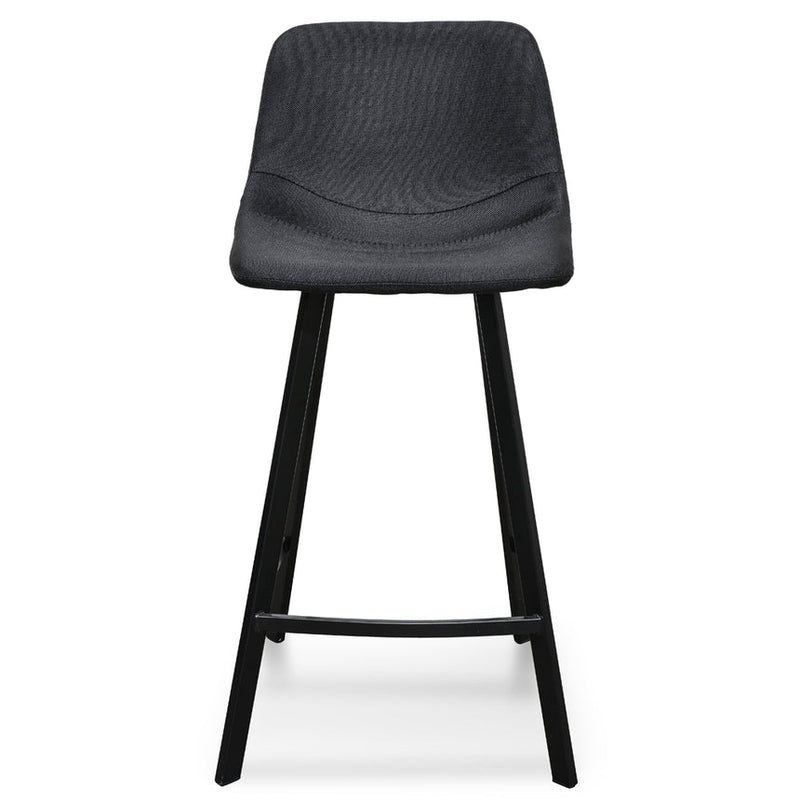 65cm Bar Stool - Spec Charcoal (Set of 2)