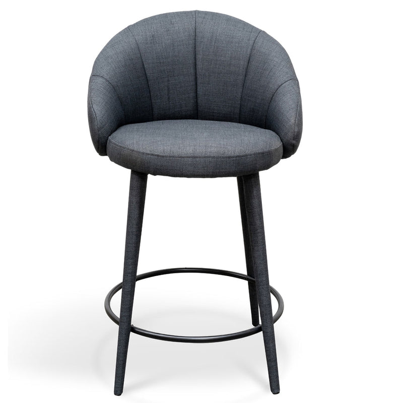 65cm Bar Stool - Slate Grey