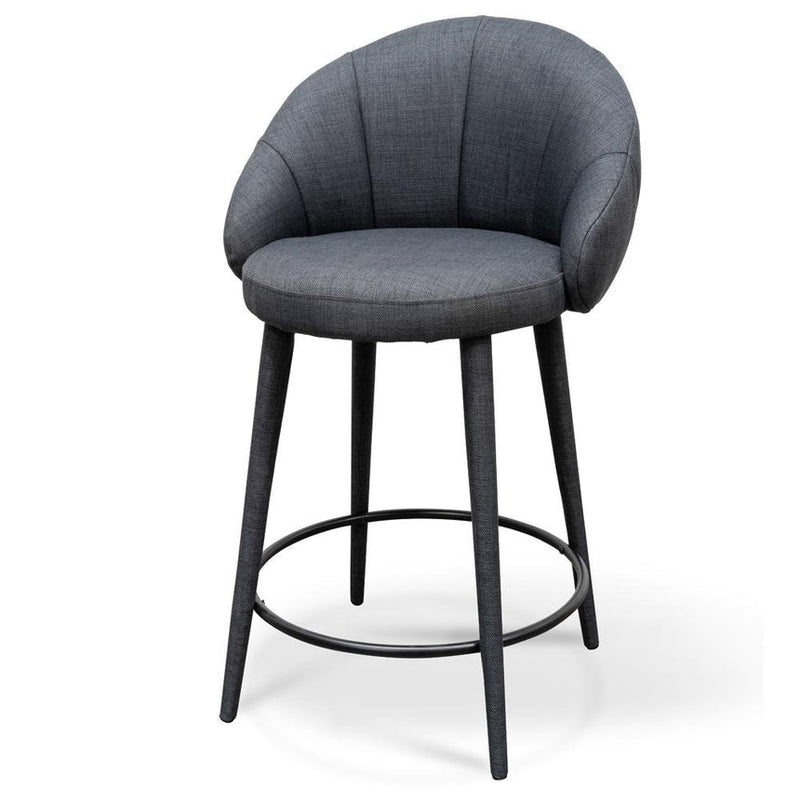 65cm Bar Stool - Slate Grey