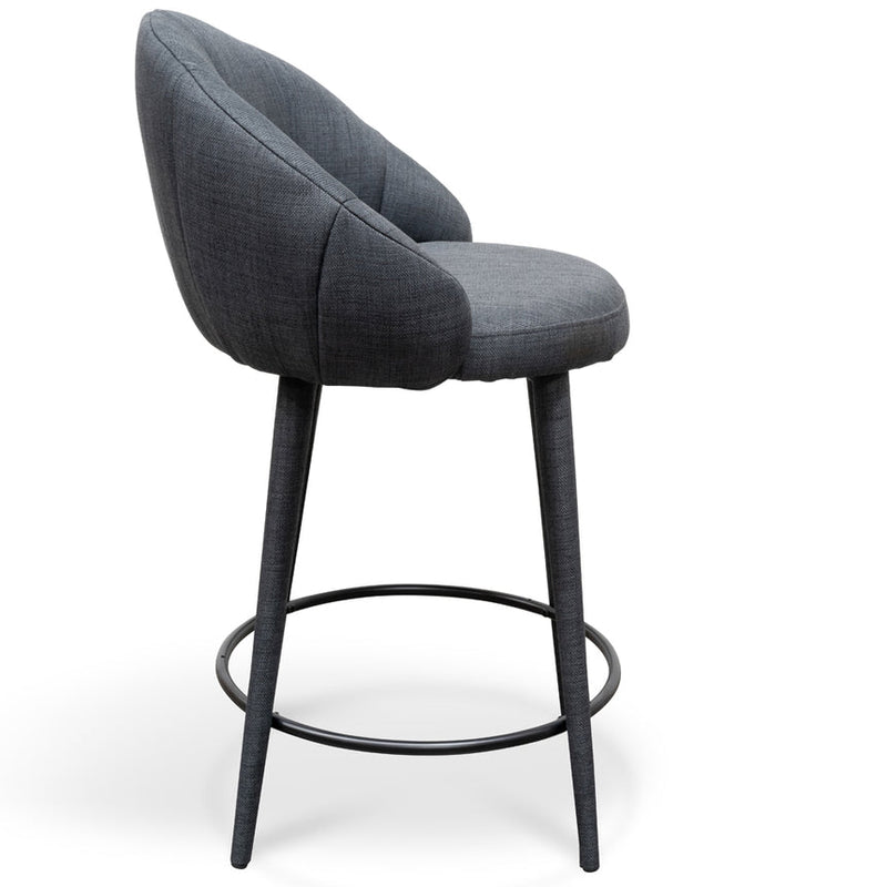 65cm Bar Stool - Slate Grey