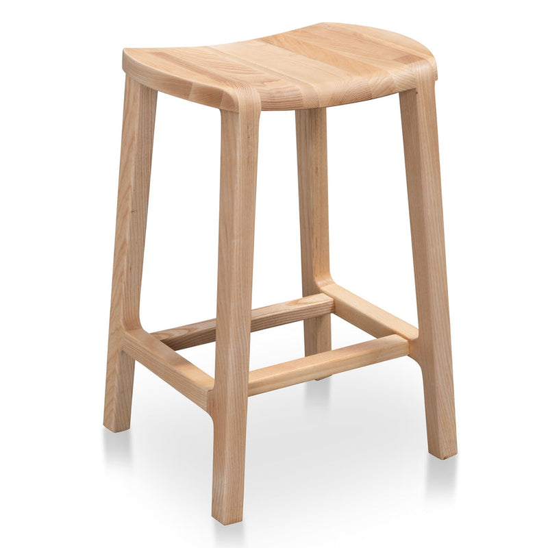 62cm Bar Stool - White