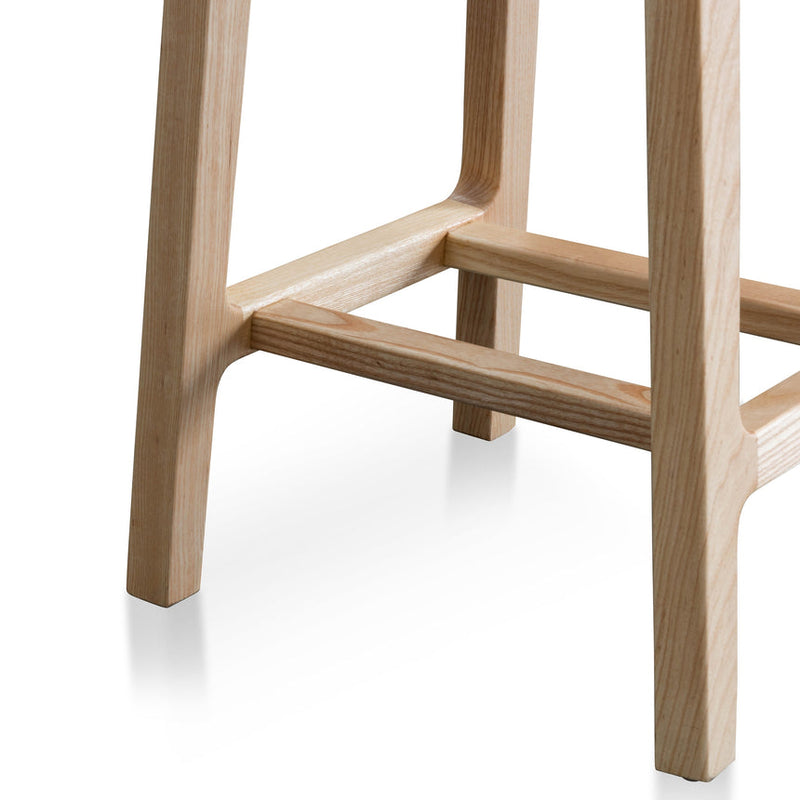 62cm Bar Stool - White