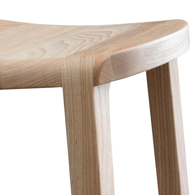 Wooden Bar Stool - Black