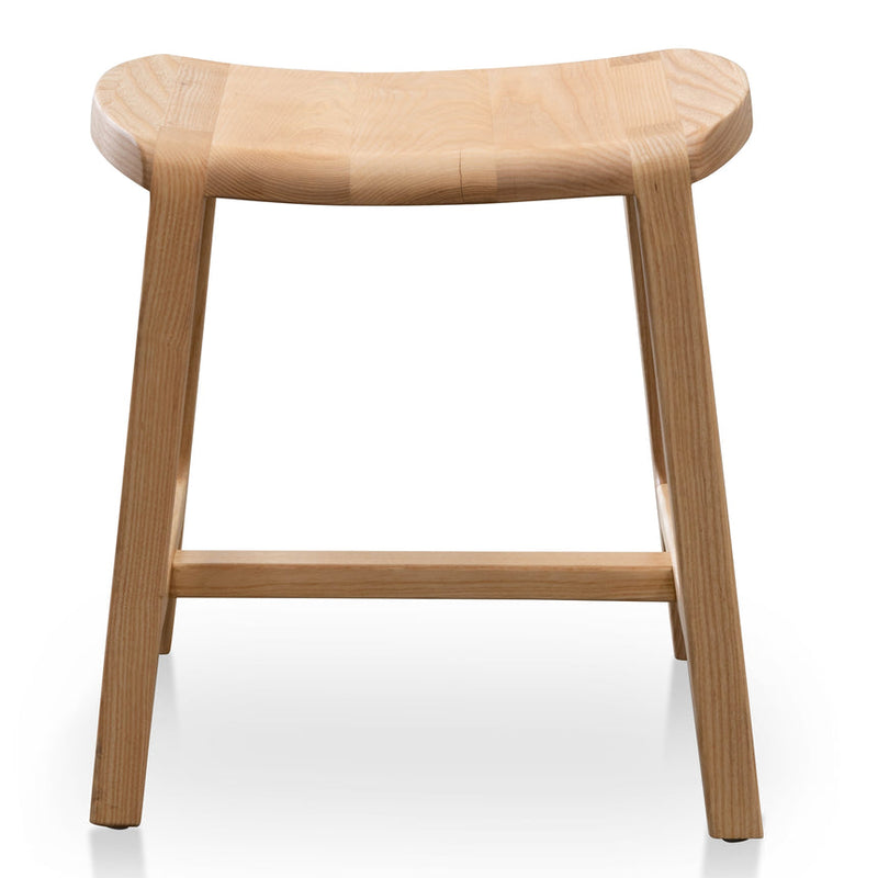 Wooden Low Stool 45cm - Black