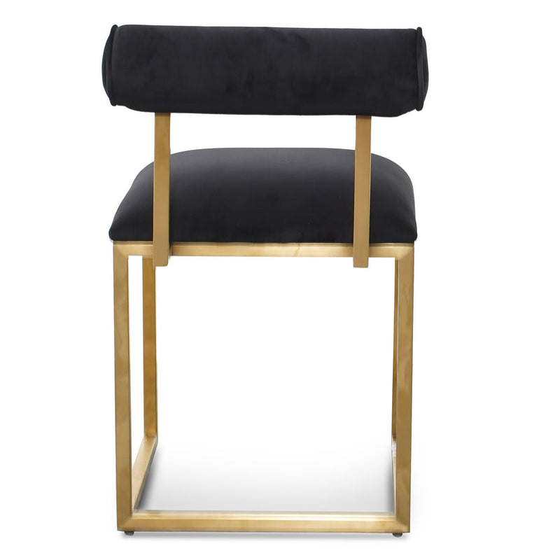 Emerald Green Occasional Chair - Brushed Gold Base