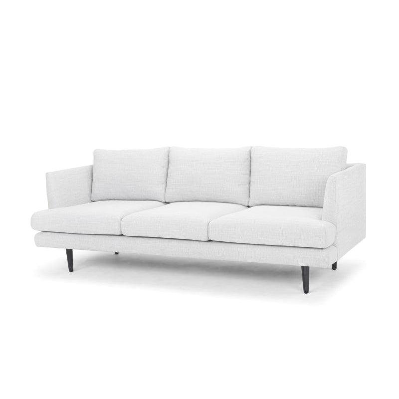 CLC767 3 Seater Fabric Sofa - Metal Grey